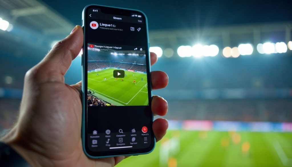 regarder Ligues 1 sur Youtube valiente TV gratuitement